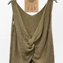 Débardeur maille irisé